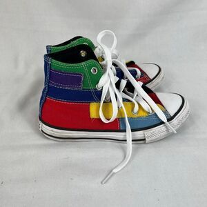 Converse Chuck Taylor All Star Multicolor Patchwork Hi Top Youth 1
